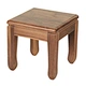 rustic low stool for home